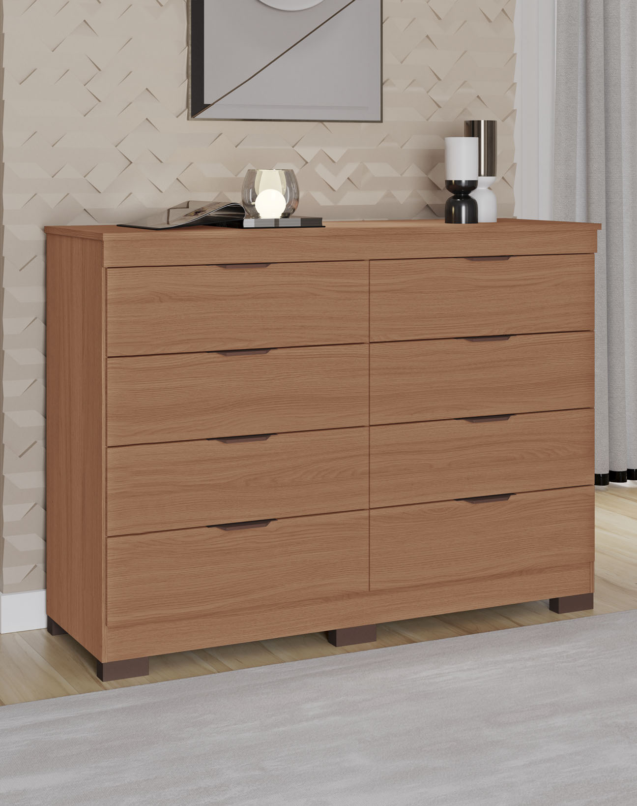 CÔMODAS DE 08 GAVETAS