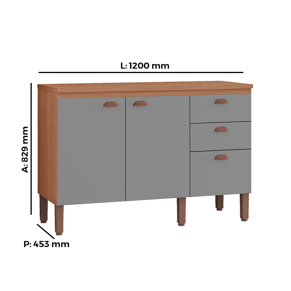 FREIJO GRAFITE GRAFITE