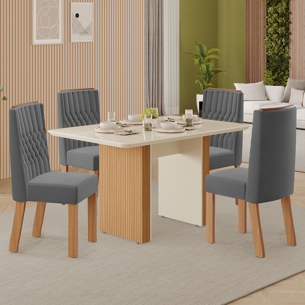 CANELADO OFF WHITE OFF WHITE DEL CINZA