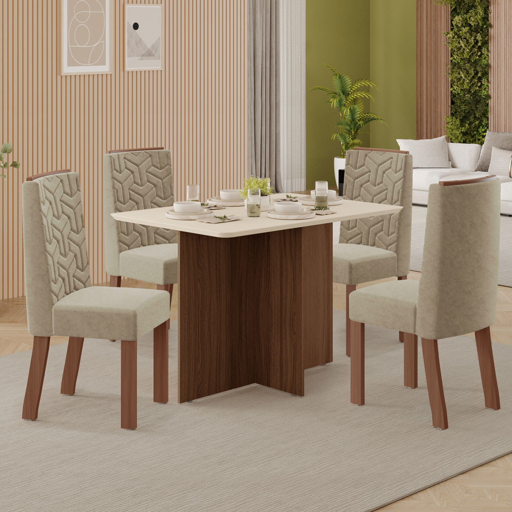 SALA FRIDA +4 CAD OLIMPIA C/PES MDF