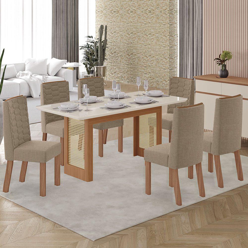 SALA NATALI 1,60 +6 CAD CORAL C/PES MDF